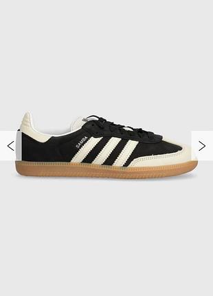 Кросівки adidas originals samba og колір чорний ie5836