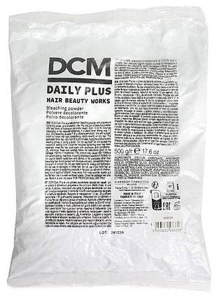 Dcm" порошок для осветления волос daily plus bleaching powder,500гр