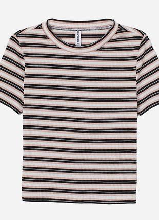 Кроп-топ футболка h&m