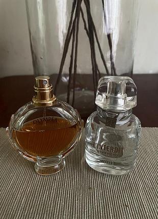 Paco rabanne olympea 30 ml залишок l’interdit лот