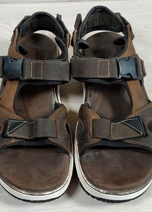 Шкіряні чоловічі сандалі clarks оригінал, розмір 42