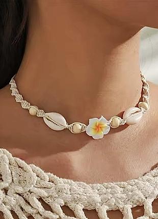 Чокер та браслет в морському стилі