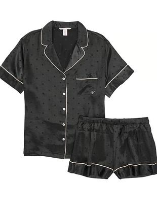 Сатиновые пижамки victoria’s secret m