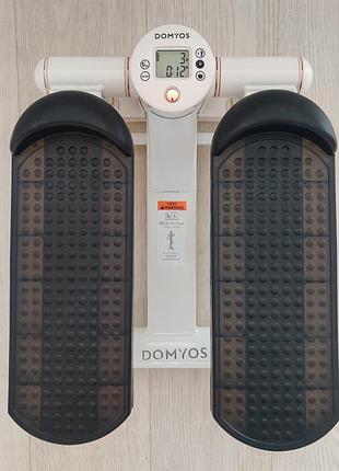 Степпер тренажер для ніг сідниць domyos ms-100 домашній спорт фітнес