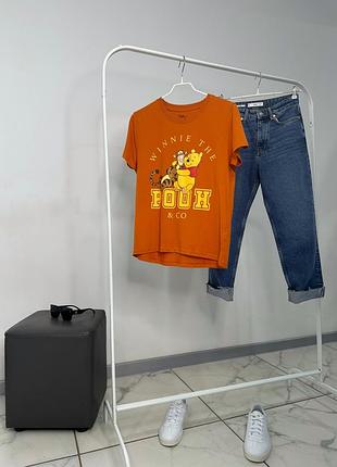 Футболка disney winnie the pooh orange s, l primark