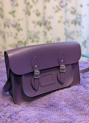 Шкіряна  жіноча сумка-портфель 
cambridge satchel нова, без дефектів. ідеальна для студентів