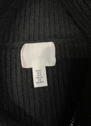 Стильний пуловер толстовка зірка оверсайз светр h&m s/m10 фото