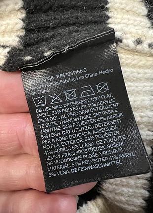 Стильний пуловер толстовка зірка оверсайз светр h&m s/m9 фото