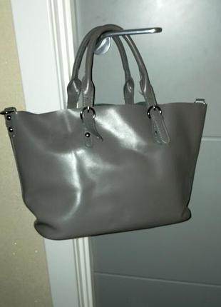 Сумка женская кожаная