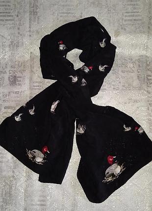 Шелковый коллекционный шарфик.