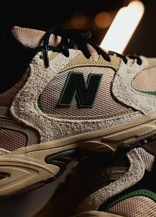 Стильні трендові кросівки new balance 530 'linen flat taupe' mr530snd оригінал4 фото