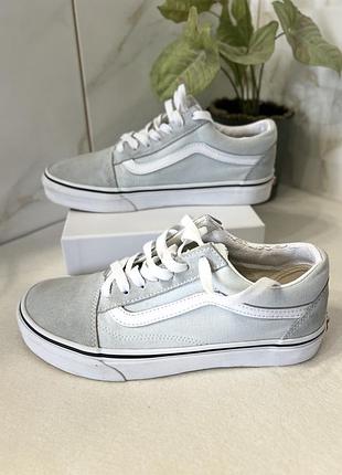 Кеди vans блакитні