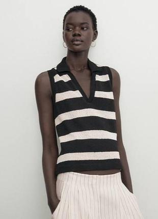 Майка поло, безрукавка massimo dutti