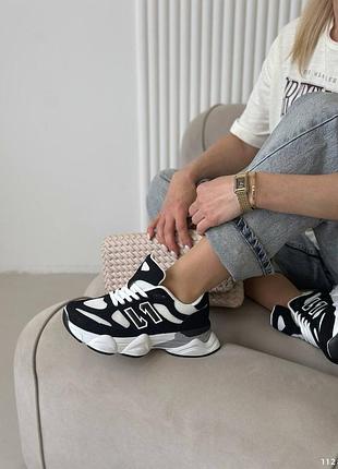 Стильні кросівки, еко-замша + взуттєвий текстиль