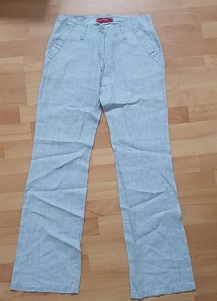 Летние льняные брюки miss sixty 30 бедровки