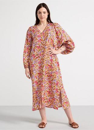 Платье  плаття сукня макси  рукавами буфами