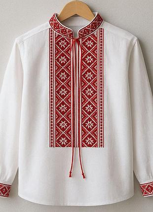 Вышиванка детская лён