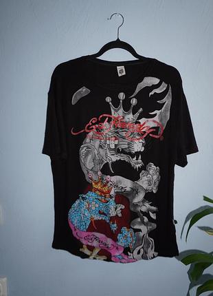 Чоловіча футболка ed hardy