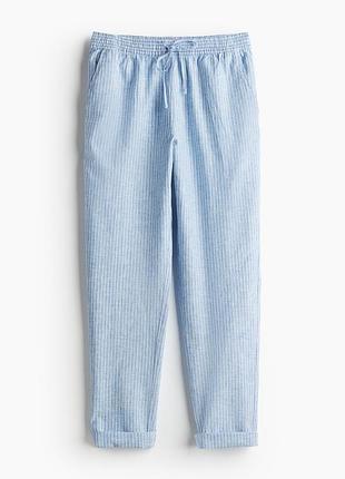 Лляні джогери h&m