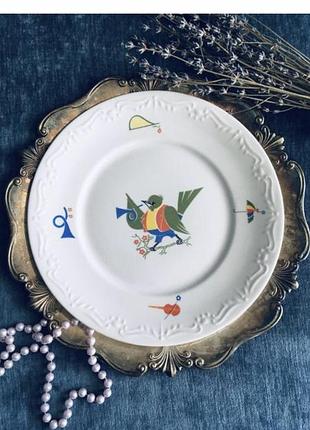 ❤️ тарілки ❤️ вінтажні з птахами порцеляна