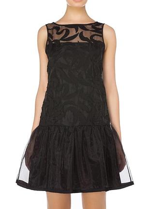 Чорна брендова сукня