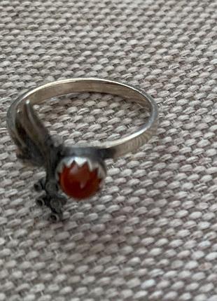 Кільце серебро 2