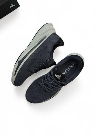 Мужские кроссовки adidas supernova серые (41 - 45)7 фото