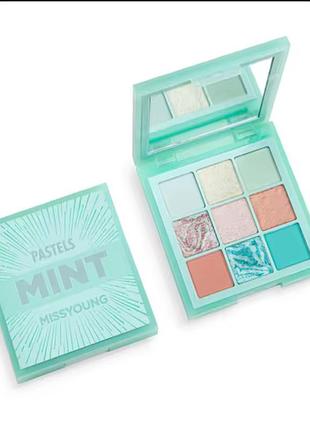 Палетка теней mint