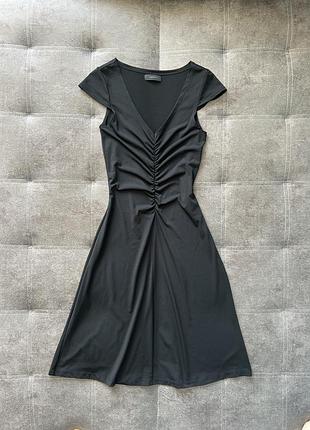 Сукня жіноча міді чорна vero moda