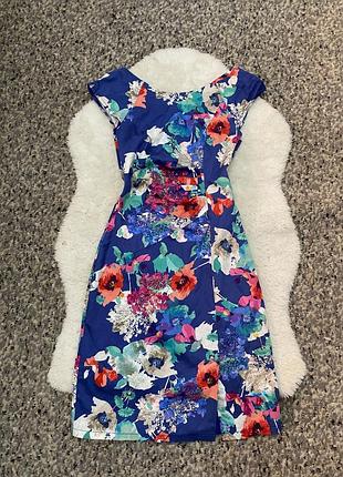 Чудова сукня в квітковий принт (код товара 210525)