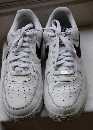 Кожаные кроссовки кросовки сникеры Nike Air Max LeBron VII 7 All-Black Everything распаровка р. 44,5 р. 452 фото