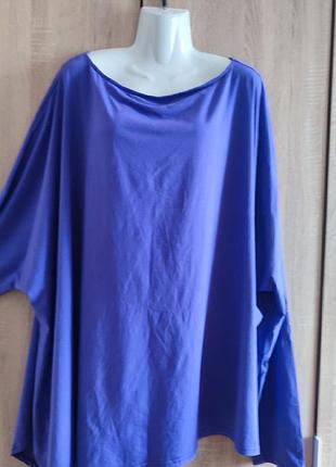 Футболка великого розміру з довгими рукавами misslook