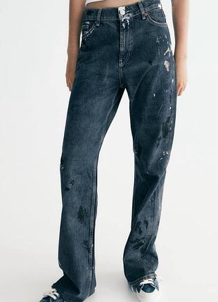 Джинси бані вайд лег