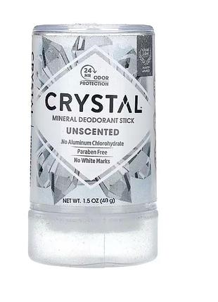 Crystal body deodorant мінеральний дезодорант-стік, без запаху, 40 г