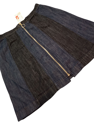 H&amp;m,новая летняя джинсовая юбка р.хс