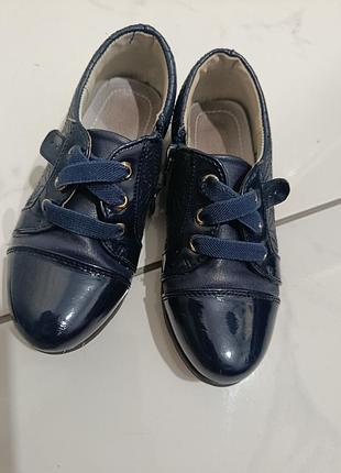 Туфельки балетки лаковые кожаные 2