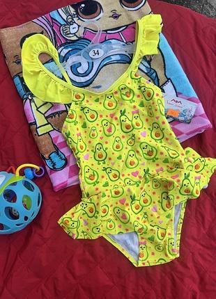 Купальник суцільний для дівчинки