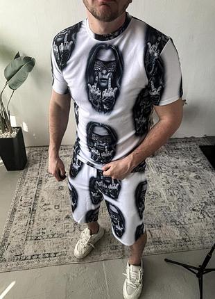 Комплект літній шорти + футболка