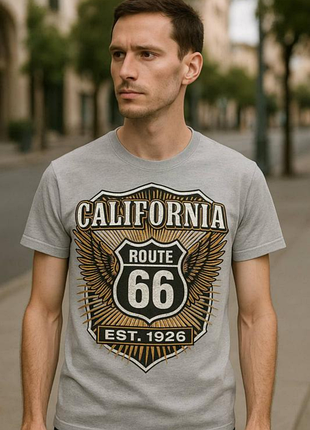 Футболка чоловіча з коттону розмір l (48-50)