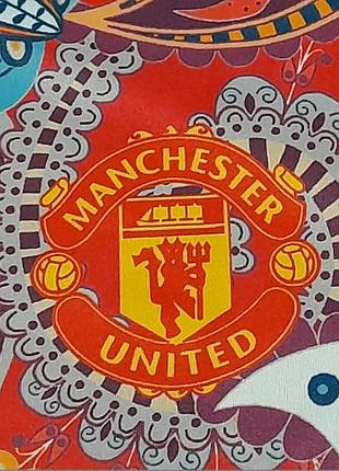 Футболка фанатская клубная fc manchester united - l, унисекс