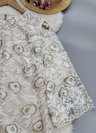 Плаття з мереживом святкова, нарядна 4