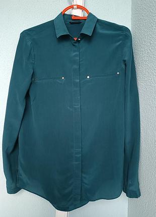 Шовкова блуза massimo dutti
