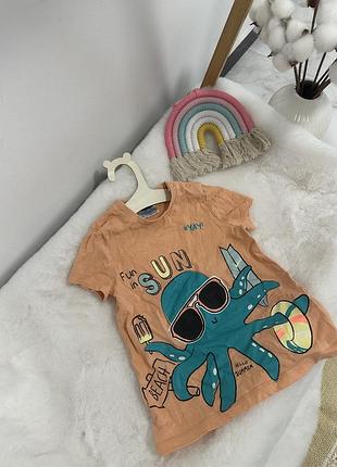 Классная персиковая футболочка so cute, футболка, футболочка