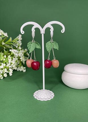 Серьги ручной работы