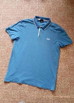 Поло мужское hugo boss