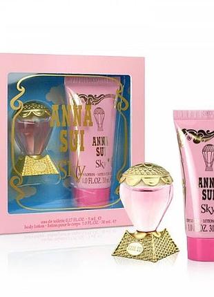 Anna sui sky набір (edt/5ml + b/lot/30ml)