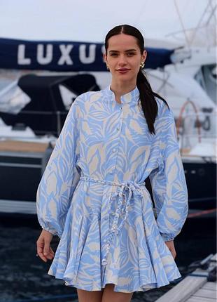 Платье косое коротенькое нежное платье