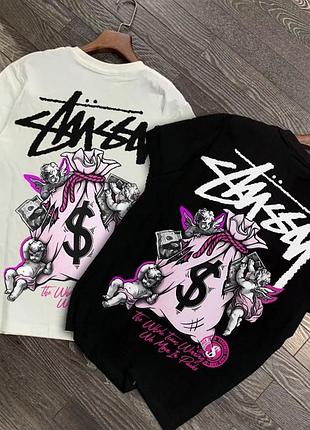 Футболка stussy money angel