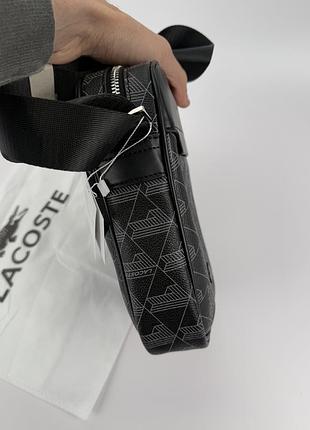Борсетка lacoste мужская через плечо 5