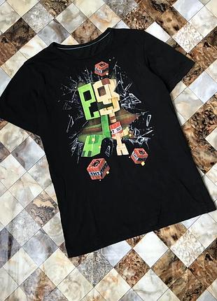 Футболка чорна на 11-12років